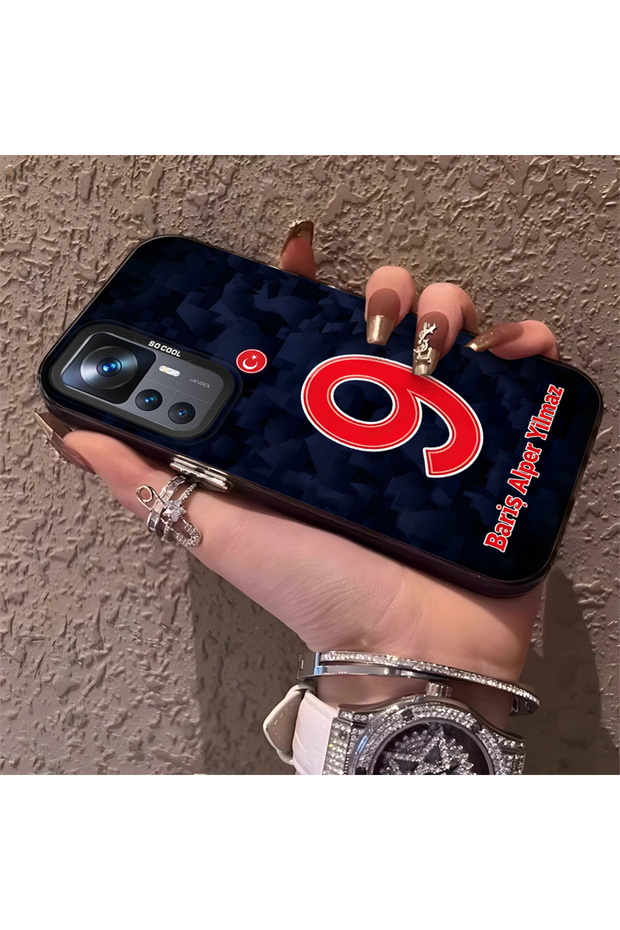 Silicone Edge Hard Back Phone Case Compatible with Mi 12t Pro Peace