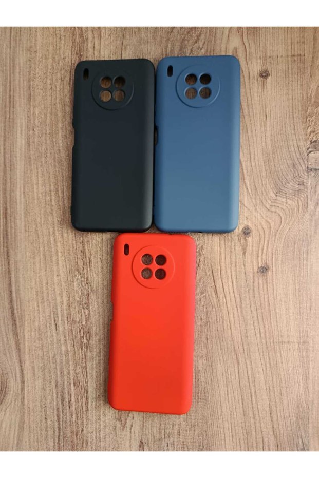 Huawei Nova 8İ Inside Velvet/Suede Premium Silicone Phone Case (3 Pieces)