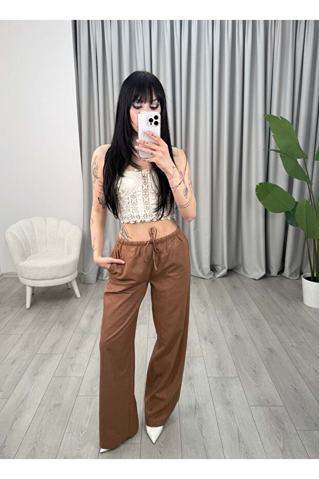Yasmina Pants Brown
