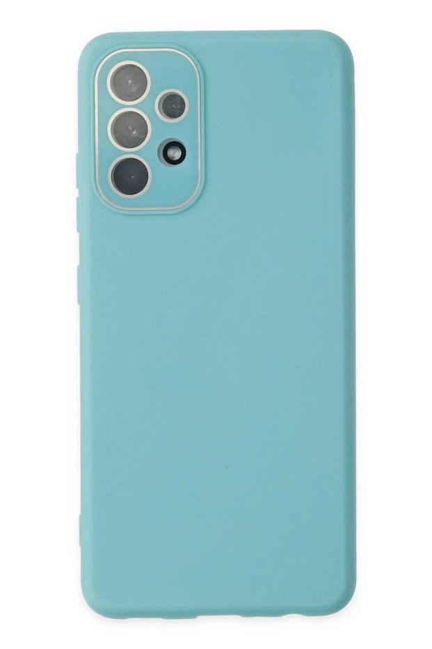 Ilkeshop New Galaxy A53 5g Case Launch Glass Cover (01740) - Turquoise