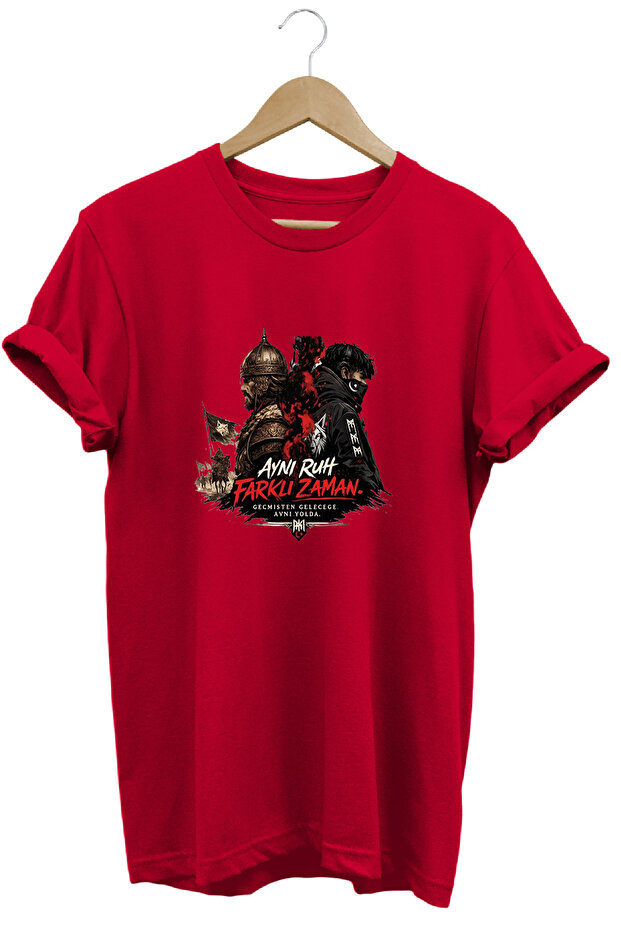 Same Spirit Different Time Printed Date and Street Style Special Design T-Shirt