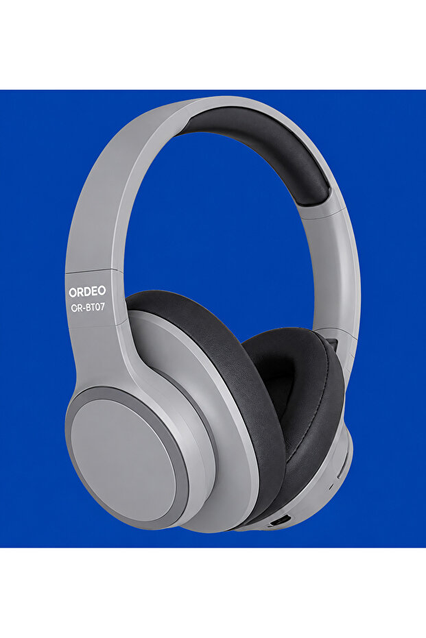 OR-BT07 Wireless Bluetooth Over-Ear Headphones with Deep Bass, Noise Reduction Mic & Comfortable Ear Cushions