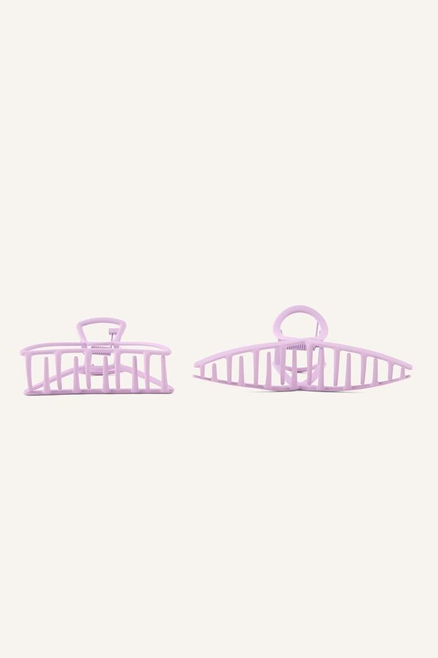 Women's 2-Piece Latch Design Hair Clip H5691Axns