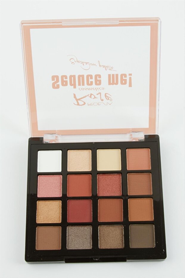 مجموعة ظلال العيون FLZDGNKR Rose 16pcs Seduce Me (125213) - 1
