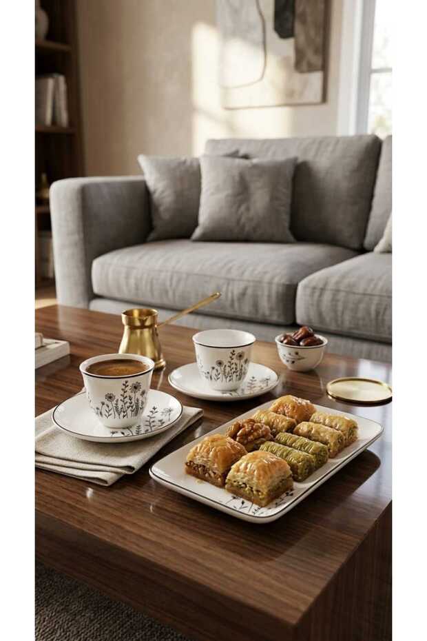 Luxury Tea Cups and Coffee Cups Set with Saucers Elegant Design for High-End Dining Experiences