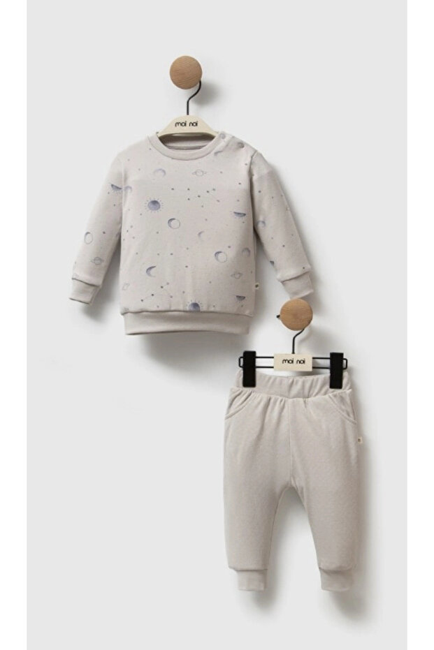 Space 2-Piece Set Mnb5422 Gray