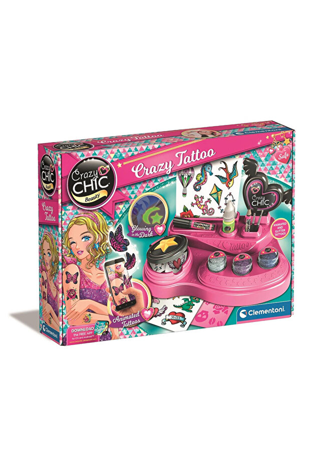 Crazy Set de tatuaje Clementoni - 1