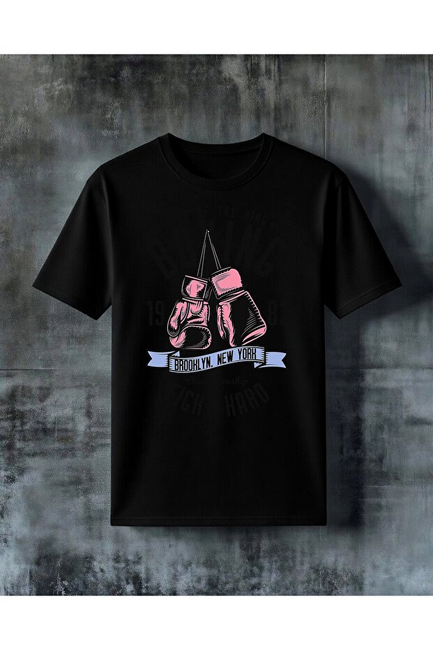 Boxing King Brooklyn Printed Oversize T-Shirt