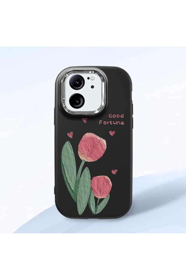 Black Silicone Case Compatible with Mi 13T/Mi 13t Pro with Shock-Absorbing Camera Protections