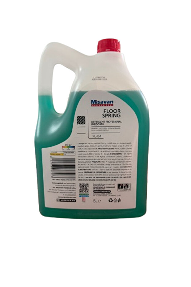 Detergent universal pardoseli Profesional Floor Spring, 5L - 2