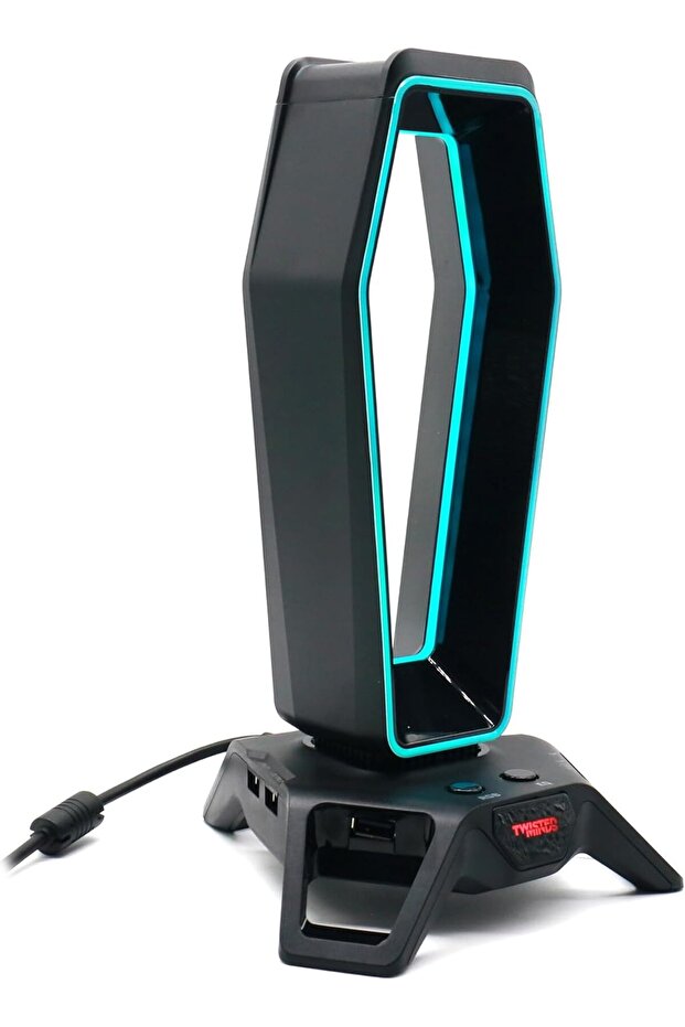 RGB Gaming Headset Stand - RGB Lighting, Weighted Base, Non-Slip Grips