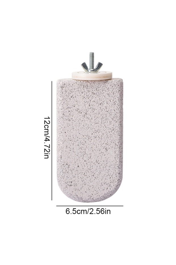 L Ice Cream Pumice Parrot Stand Board Claw Grinding Tooth Grinding Bird Perch Stand Detachable Birdc