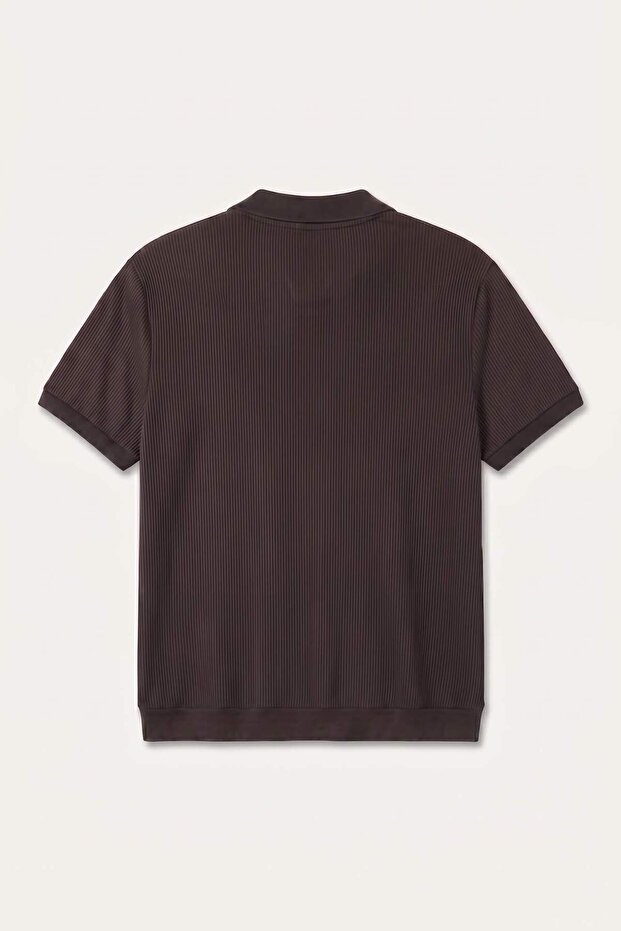 Cotton Regular Fit Large Size Short Sleeve Polo T-Shirt H2118Ax26Sp