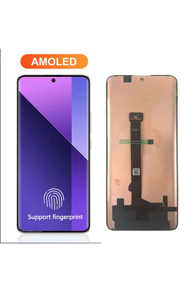 AMOLED NO Frame New AMOLED Display For Redmi Note 13 Pro+ LCD Display Touch Screen Digitizer For Red