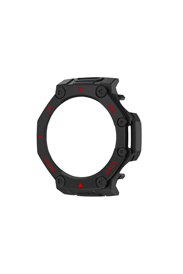 Amazfit T-Rex 3 Pro Black red PC Protective Case Cover for Huami T-rex 3 Pro 48mm Smartwatch Cases