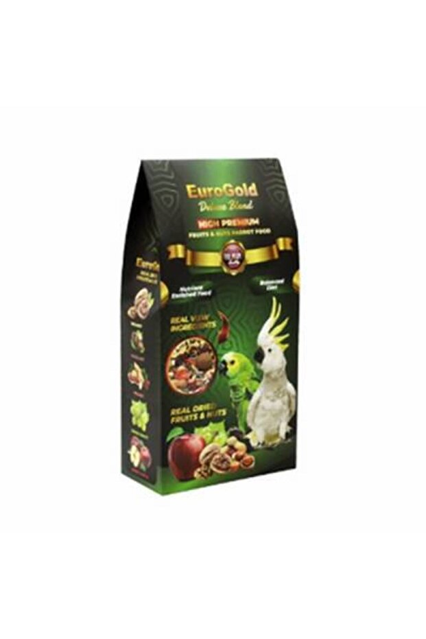 Deluxe Blend Fruits Nuts Parrot Food with Fruits and Nuts 650 Gr
