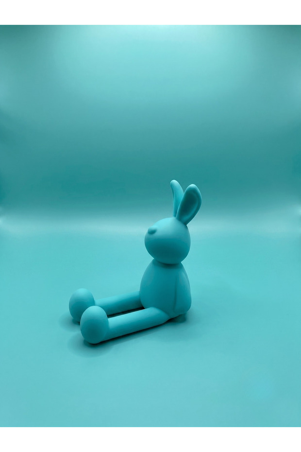 حامل هاتف مكتبي بتصميم أرنب، حامل هاتف مزخرف، هدية ممتعة