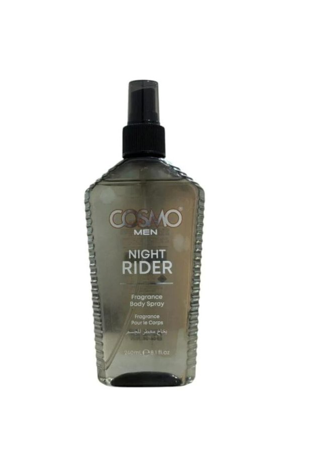 Cosmo Men Care Night Rider Fragrance Body Spray For Men 240ml | 24h Long Lasting Deodorant