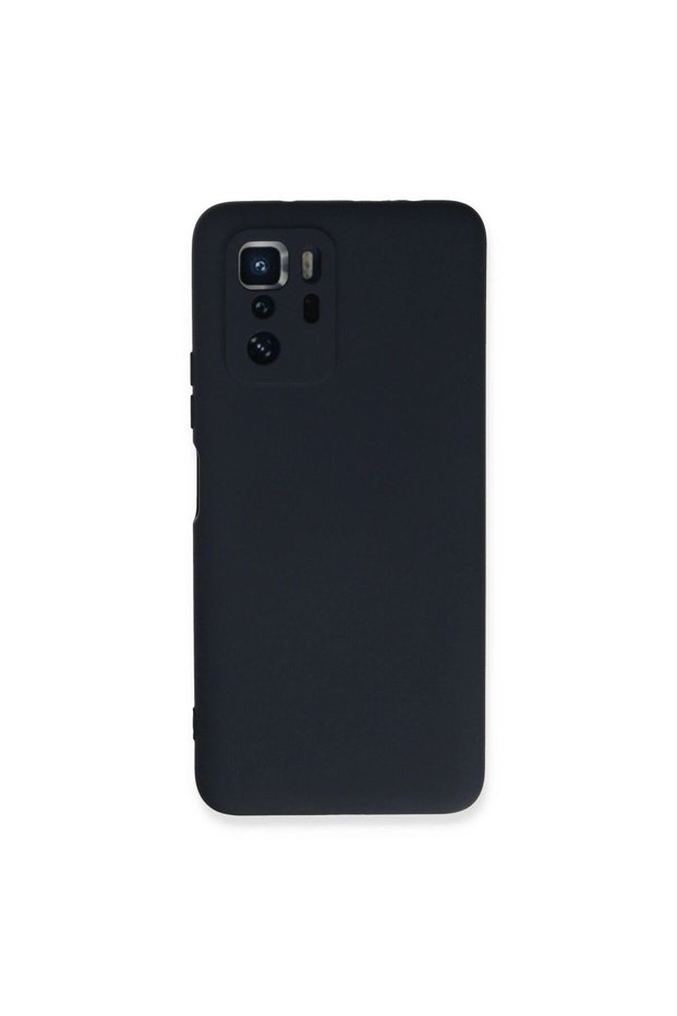 Xiaomi poco x3 gt case nano inner velvet silicone - navy blue