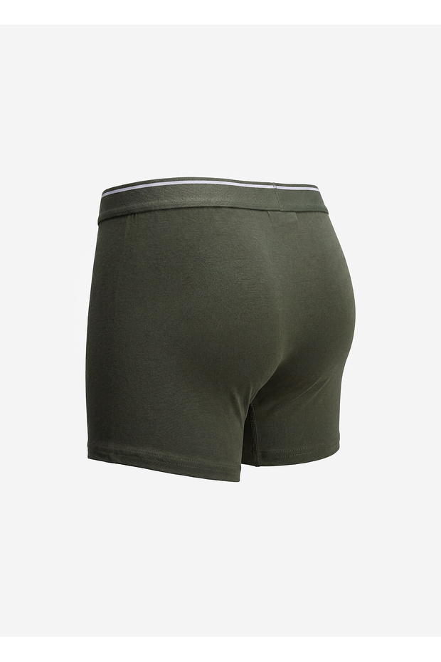 Men's Solid Color Boxers - 4