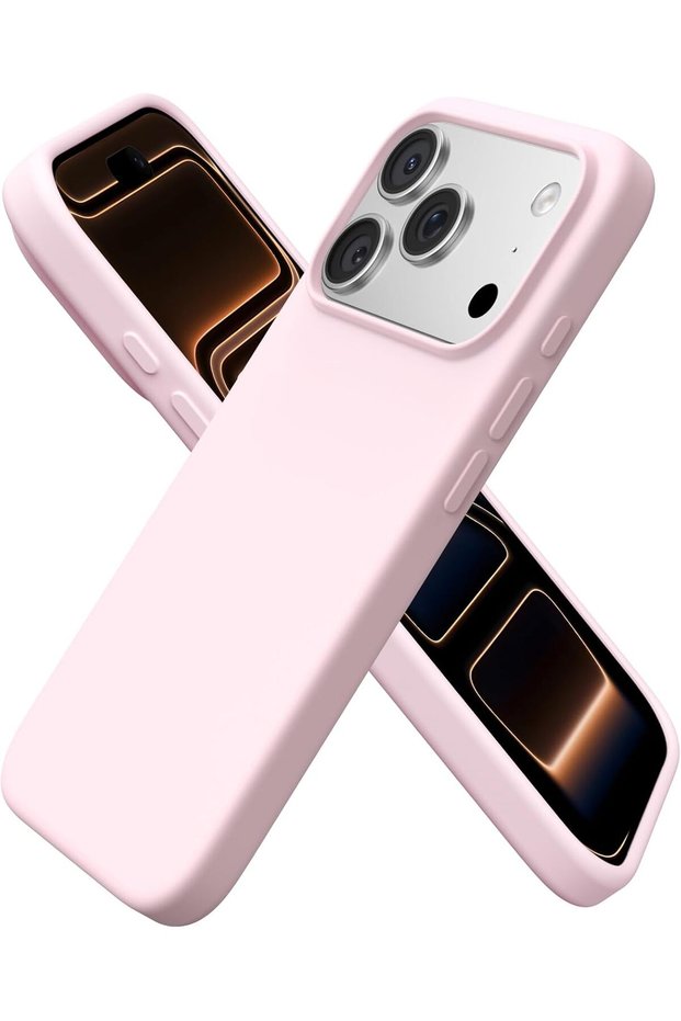 Compatible with iPhone 17 Pro Max / 18 Pro Max - Liquid Silicone Dirt-Resistant Cover Full Coverage Soft Velvet Premium Case