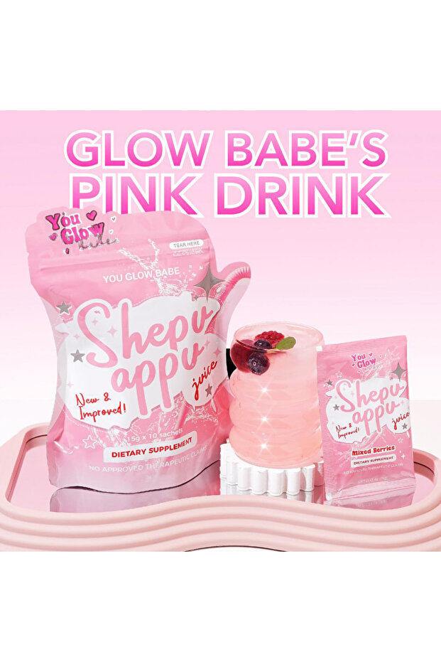 New Upgraded Shepu Appu Juice Shape Up Drink 10 sachets