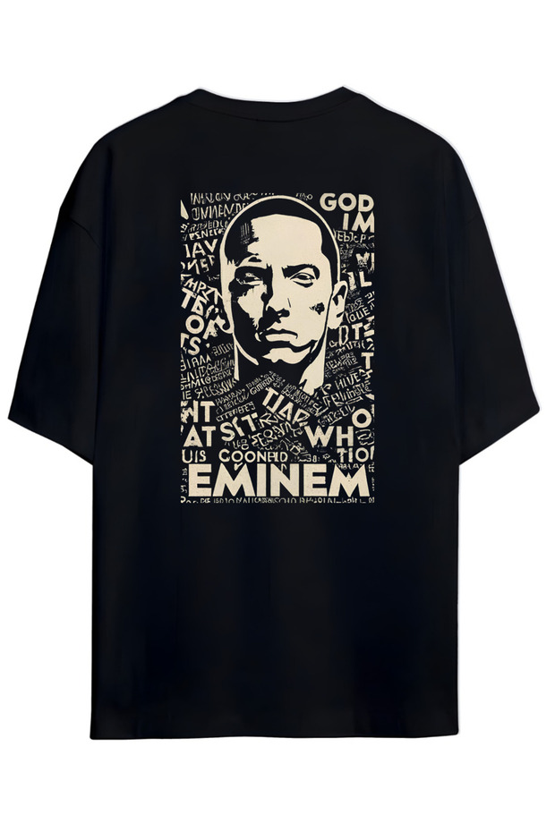 Eminem Rapper Special Series Design Printed Premium Cotton Unisex T-Shirt