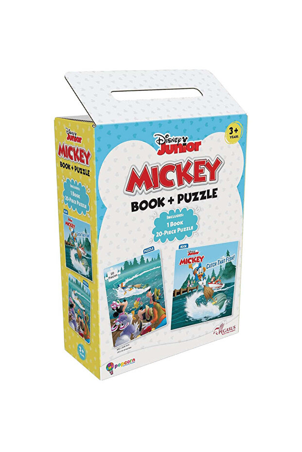 Disney Junior Catch That Fish-Learning Kit-Includes Book & Puzzle Set-Learning & Educational Toys-36M+