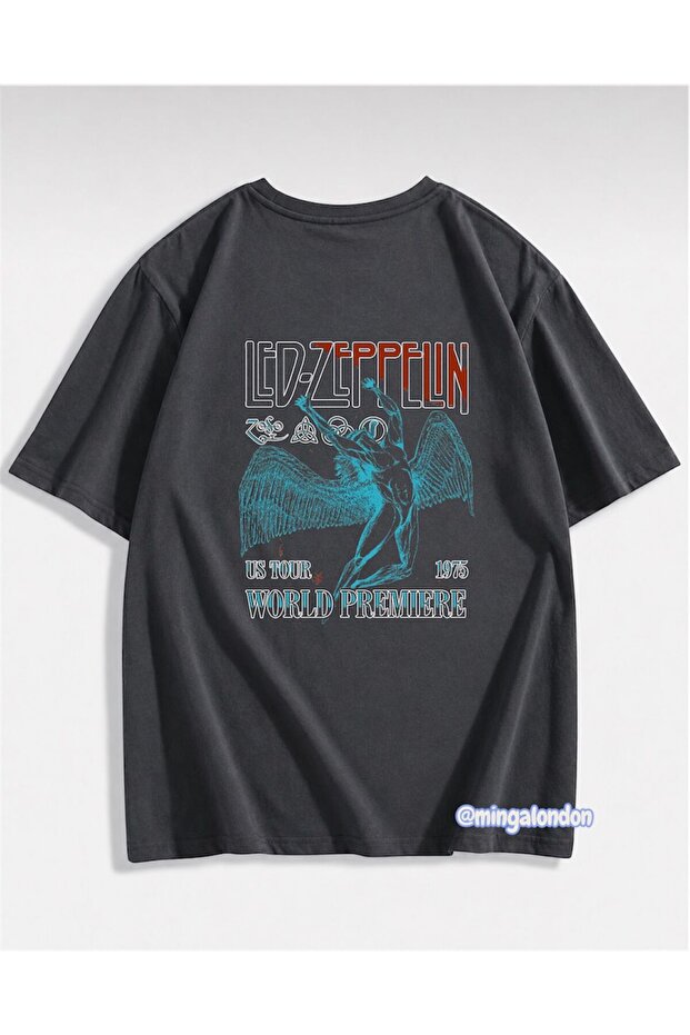 Ledzeplin Printed Special Design Oversize T-Shirt