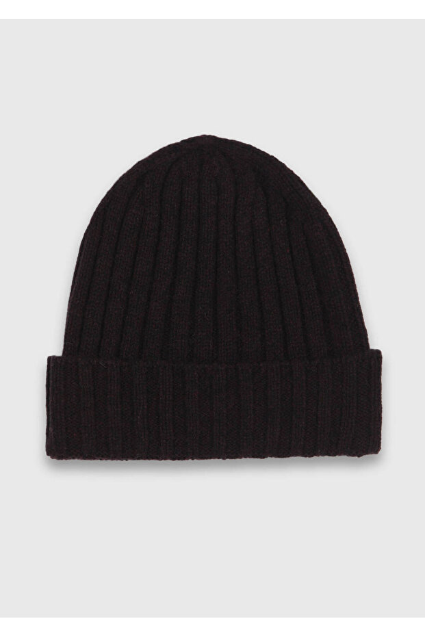 Burgundy 100% Cashmere Hat