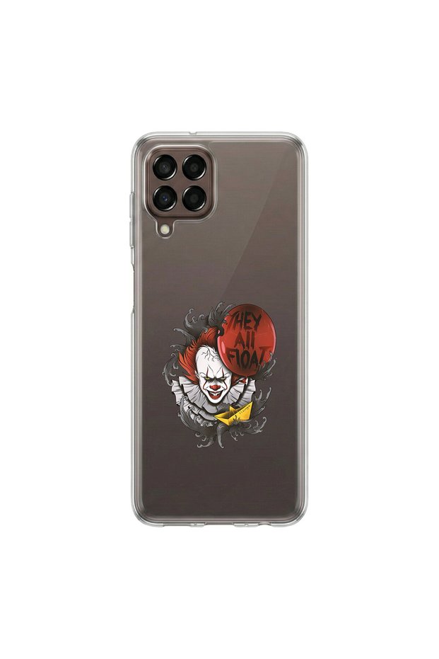 Samsung Galaxy M33 Compatible Horror 1 Design Transparent Case