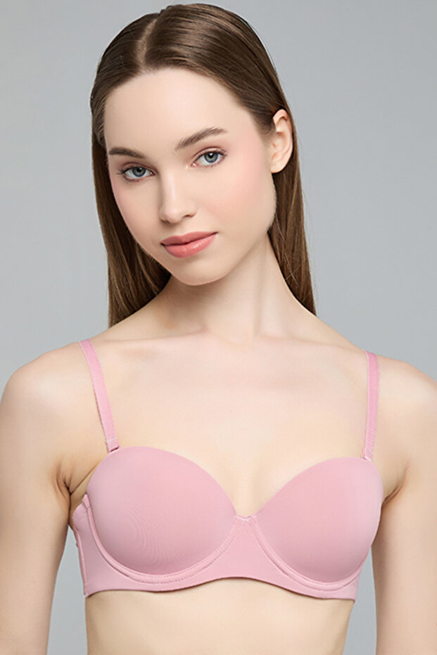 2 Pack Strapless Push Up Bras - 7