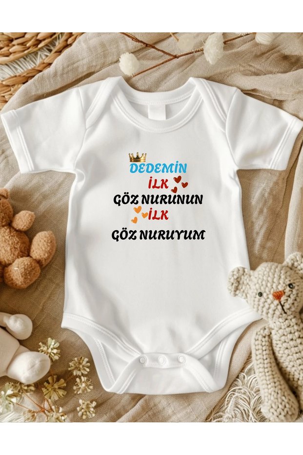 Grandfather Written Baby Bodysuit 100% Cotton 20