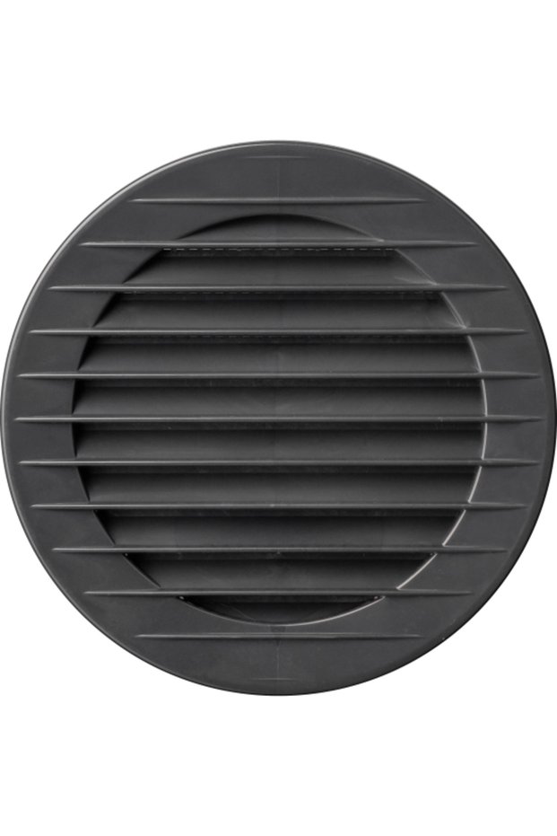 round ventilation grill, ø 70mm, graphite