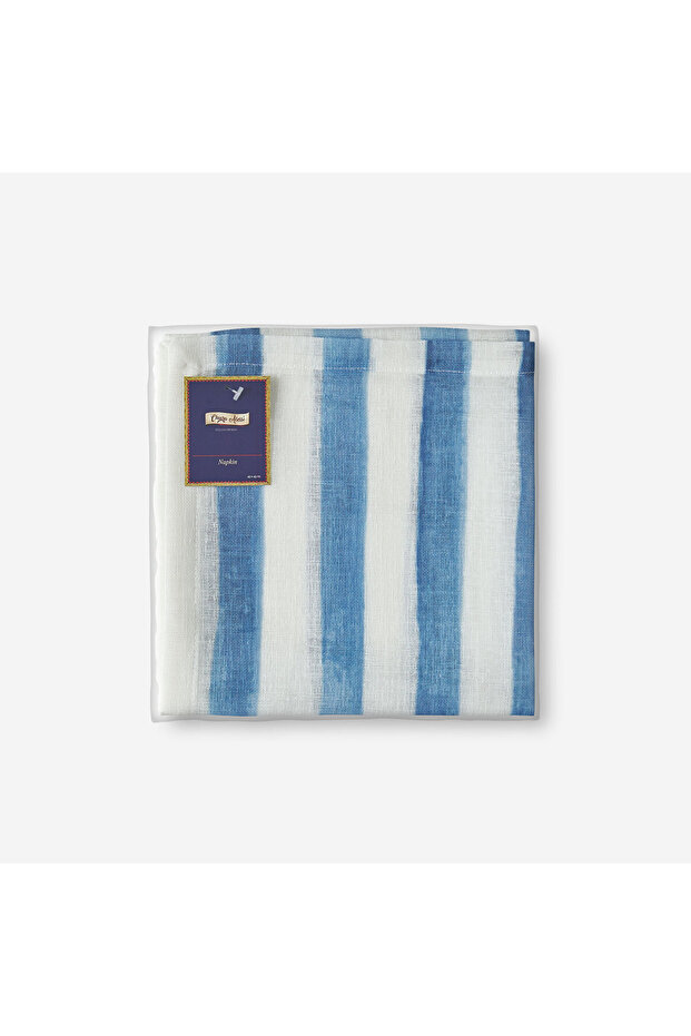 Cote D Azur Blue Polyester Napkin 45X45 cm