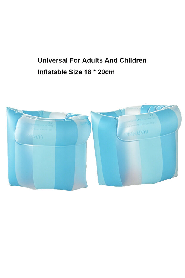 Blue 1Pcs Inflatable Pool Float Swim Arm Ring Swim Tube Swim Accessory Summer Water Sports Inflatabl