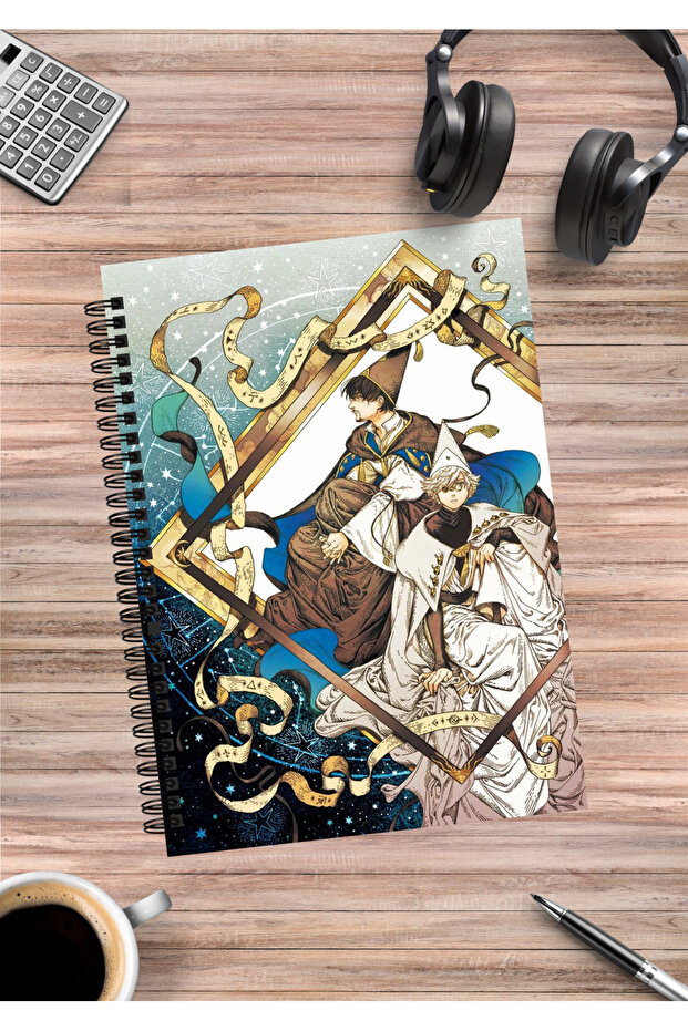Witch Hat Atelier Anime Spiral Notebook A5 (50 Sheets)