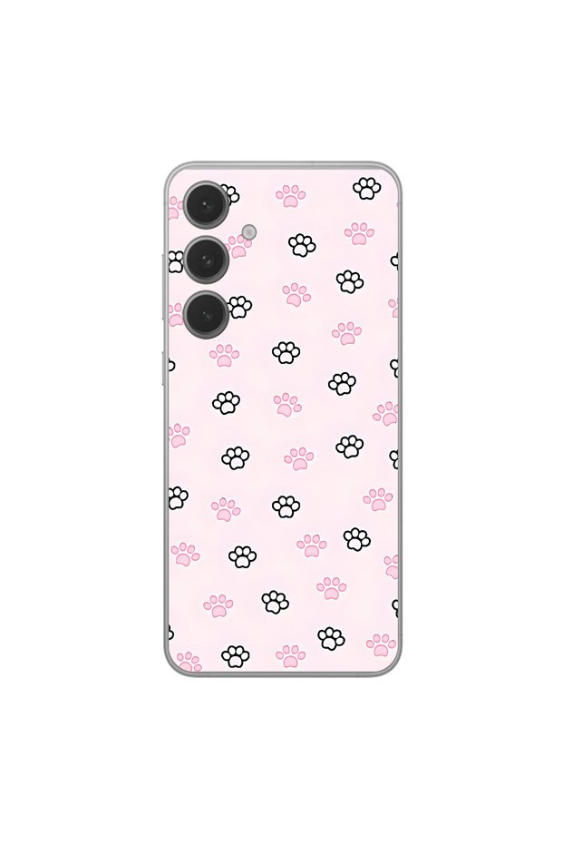 Samsung Galaxy S25 Fe Compatible Minies 3 Design Transparent Case