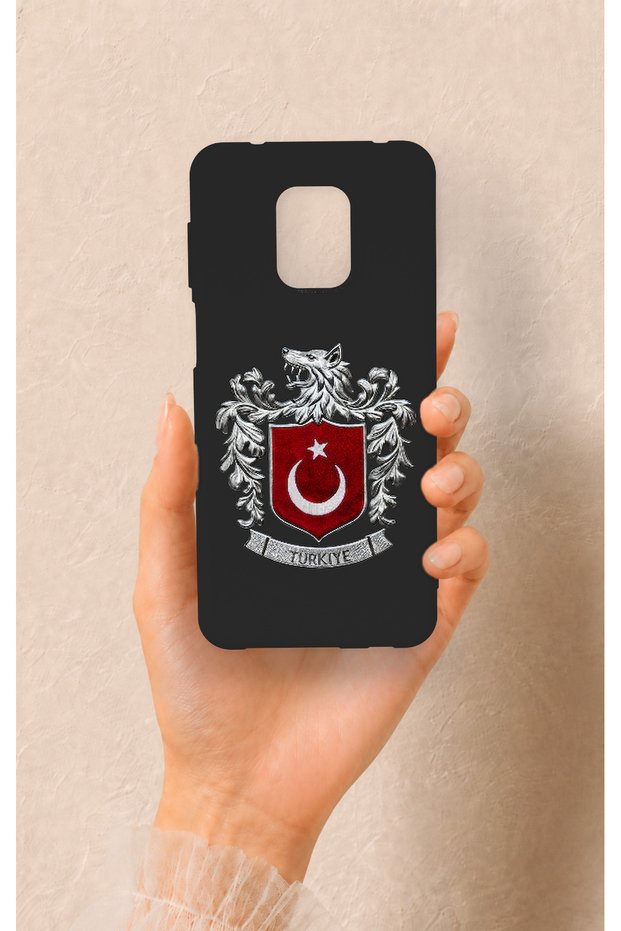 Redmi Note 9 Pro 9S Compatible Turkish Arma Patterned Silicone Case