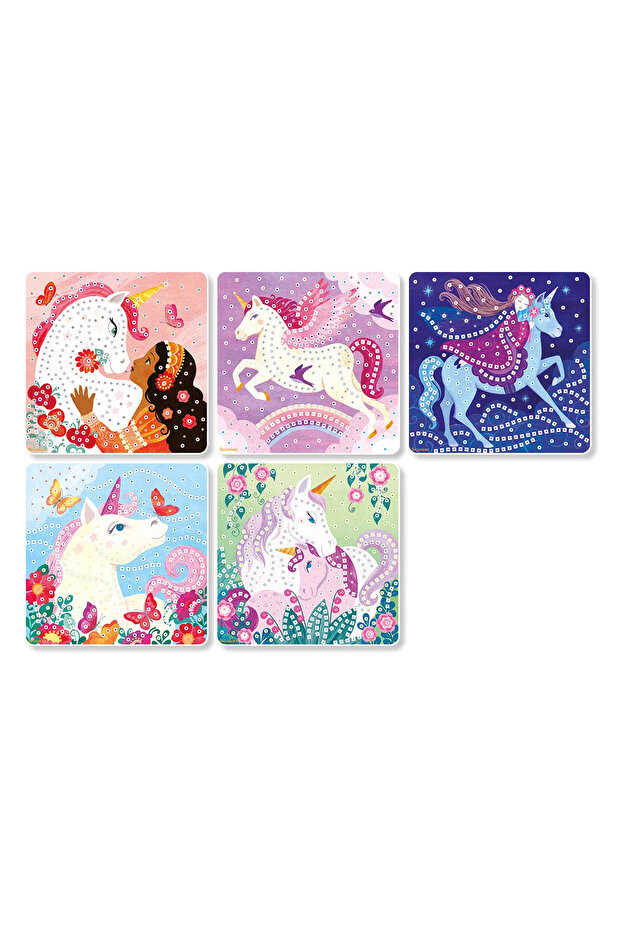 Set mozaic creativ, Unicorni, 1500 piese - 4