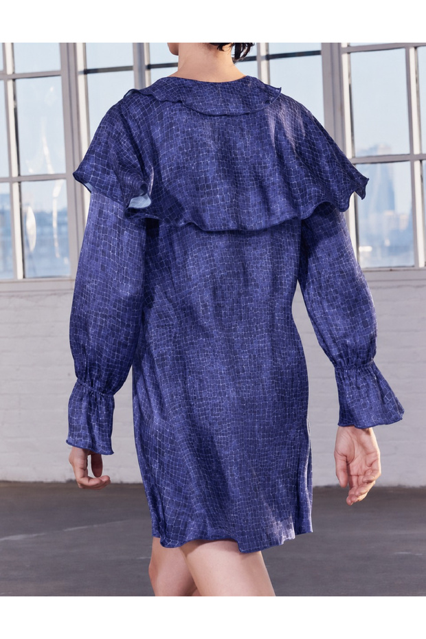 Rochie scurta, Albastru - 2