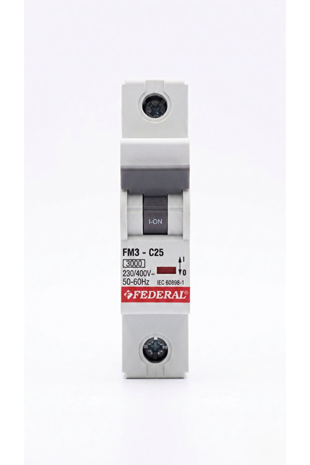فيدرال 1X25 A C النوع 3Ka فيوز أوتوماتيكي FM3-C 9EC-C0331-0D25