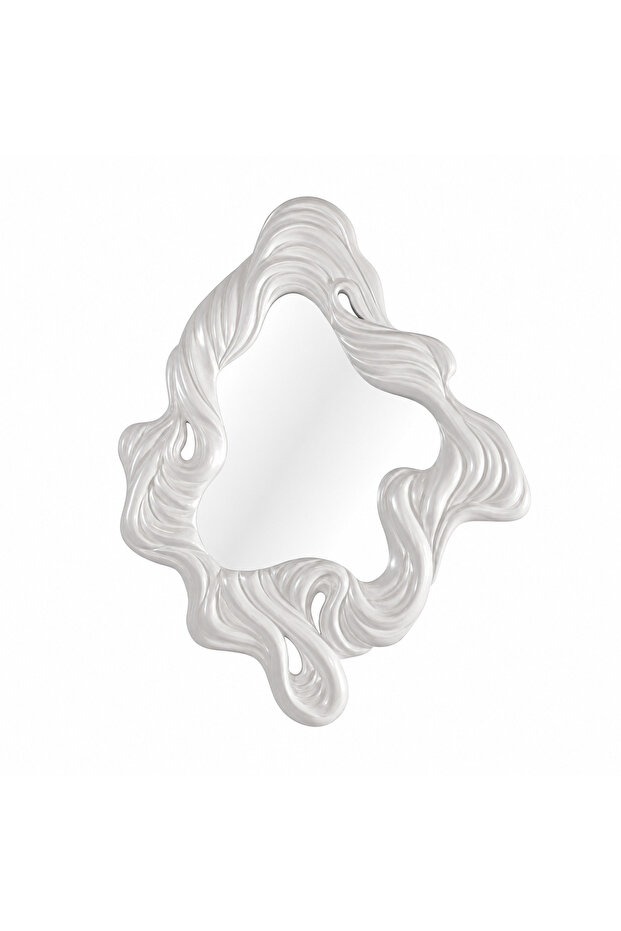 Riviera Wave Framed Mirror
