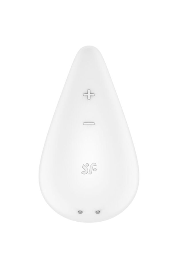 Vibrator Dew Drop Alb - 2