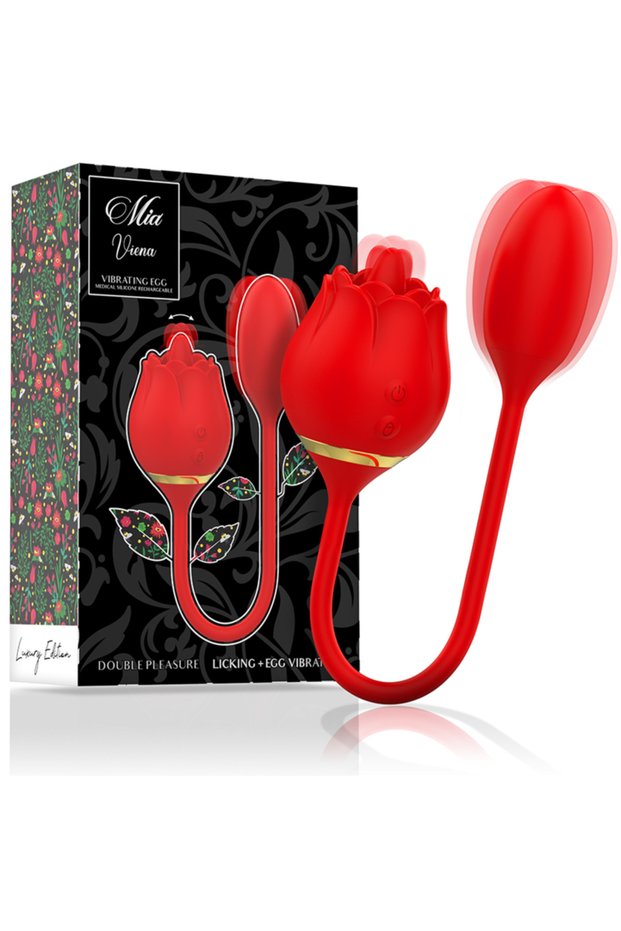 Ou Vibrator cu Limba Artificiala si Telecomanda