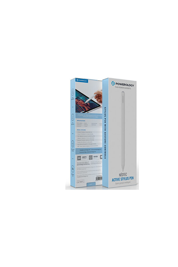 Active Stylus Pen Stylet gestuel Intelligent White