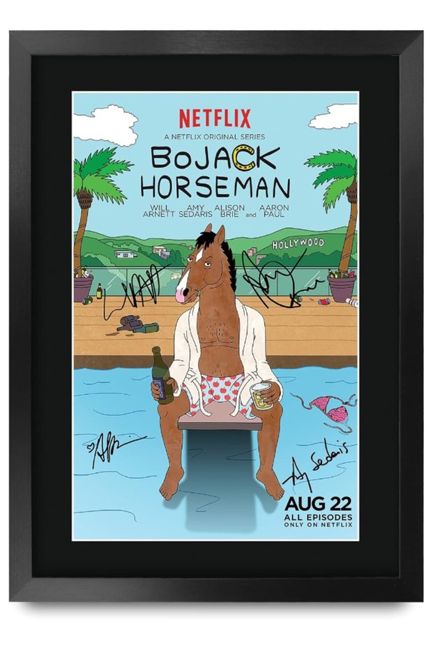 A3 FR Bojack Horseman Will Arnett Gifts Printed Signed Autograph Picture for TV Memorabilia Fans - A3 Framed