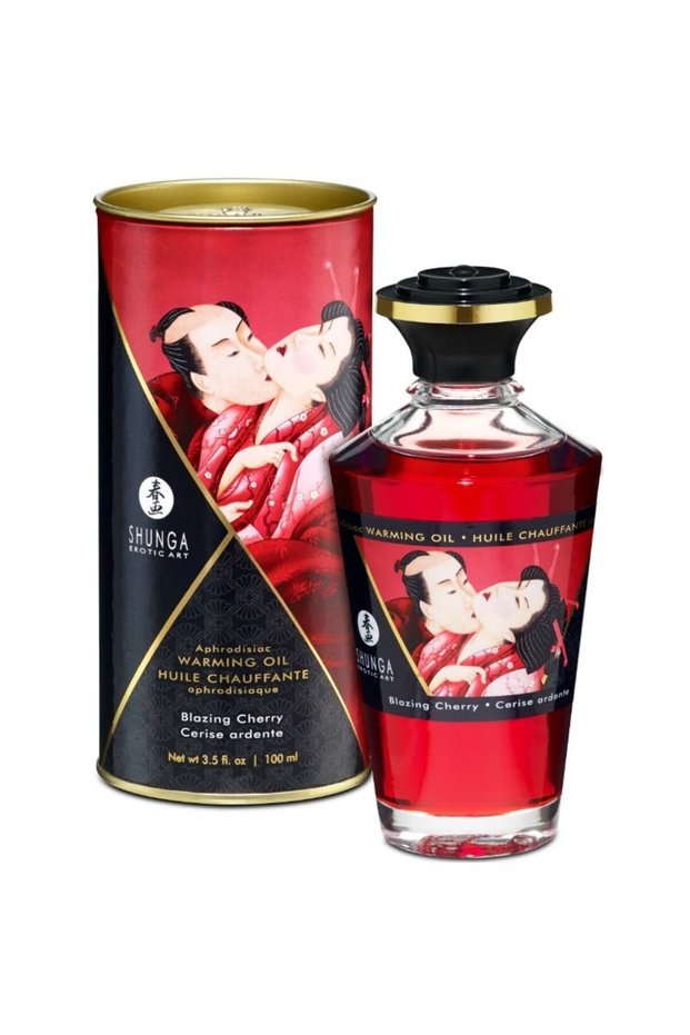 Ulei Masaj cu Efect Termic Cirese 100 ml
