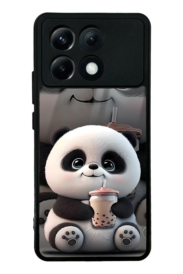 Xiaomi Poco X6 Pro Baby Panda Design Glossy Phone Case