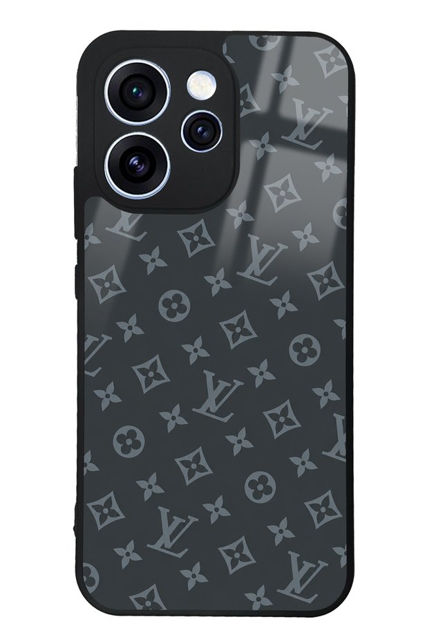 Oppo Reno 15 Pro Gray Lv Design Glossy Phone Case
